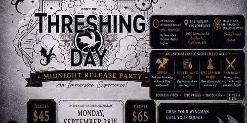 Fourth Wing (Threshing Day) Midnight Release Party