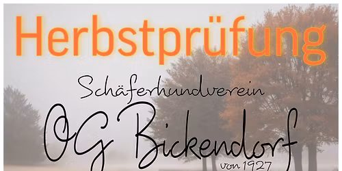 Herbstpr\u00fcfung 09.11.2025