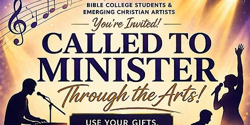 Called To Minister Through The Arts