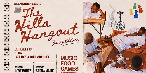THE HILLA HANGOUT: ZANIG EDITION
