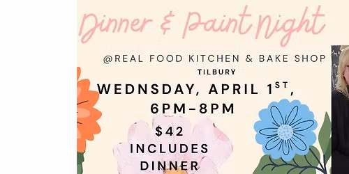 Dinner & Paint Night