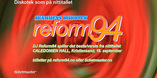 Skammens diskotek med DJ Reform94 \/\/ Caledonien Hall