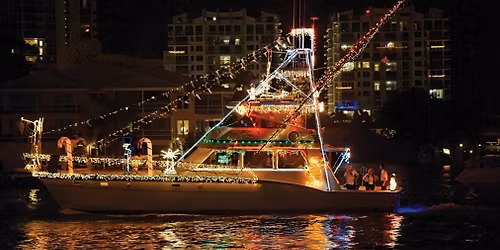 Sunset Christmas Lights Boat Parade