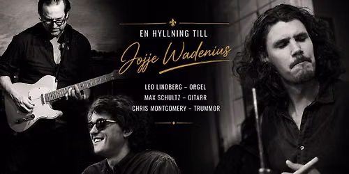 Leo Lindberg, Max Schultz och Chris Montgomery hyllar Jojje Wadenius