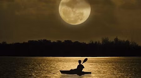 Full Moon Kayak Paddle at Blue Spring State Park \ud83c\udf15
