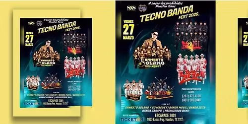 TECNO BANDA FEST 2026, ERNESTO SOLANO LA VOZ ORIGINAL Y SU MAGUEY & MAS