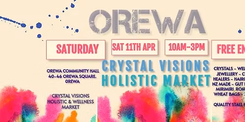 Crystal Visions Holistic Market @Orewa