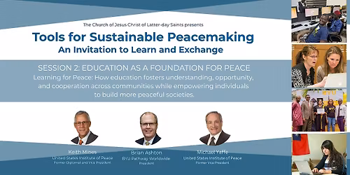 Tools for Sustainable Peacemaking: An Invitation to Learn & Exchange