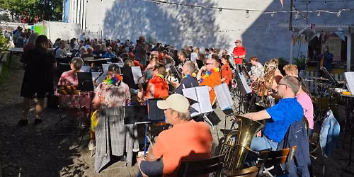 Oslo Postorkesters sommerkonsert i Prindsen hage!