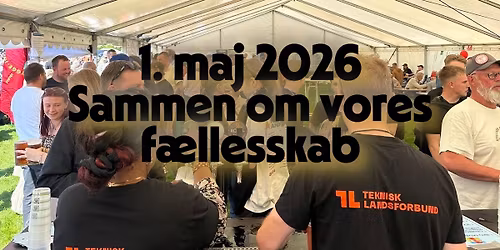 1. maj TL Hovedstaden og Bornholm - Sammen om vores f\u00e6llesskab