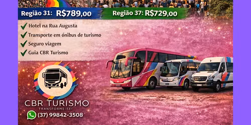 VIAGEM A PARADA LGBT+ 2026 S\u00c3O PAULO 