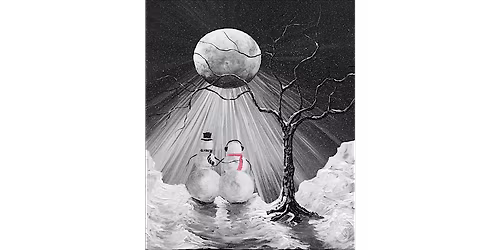 Snowy Lovers - Paint and Sip in Denver | Classpop!\u2122