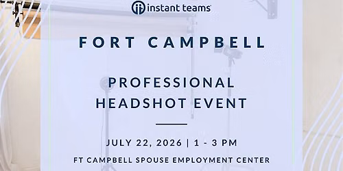 Professional Headshot Event