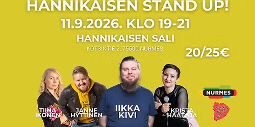 Hannikaisen Stand Up