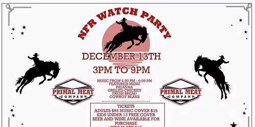 NFR Watch Party - Primal House
