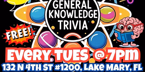 General Knowledge Trivia @ 4th Street Bar & Grill
