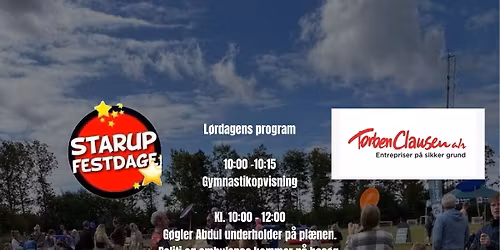 Pladsen er \u00e5ben - Sponsoreret af Torben Clausen A\/S