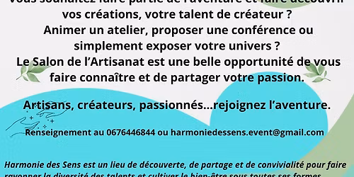 Salon de l'artisanat