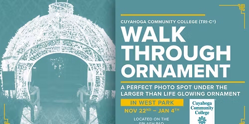 Crocker Park- Walk-Through Ornament 