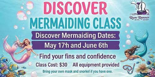 Discover Mermaiding Class