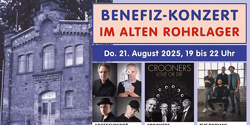 Benefiz-Konzert im Alten Rohrlager