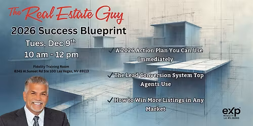 The Real Estate Guy's 2026 Success Blueprint