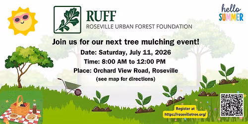 Mulching Event at Orchard View Road Preserve-7\/11\/26