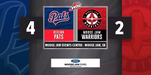 Regina Pats at Moose Jaw Warriors