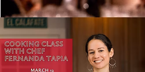 3-course Cooking Class with Chef Fernanda Tapia