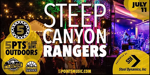 Steep Canyon Rangers - 5PTS Outdoors @ The Dog Bowl