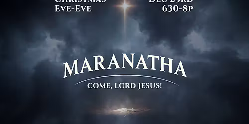 Christmas Eve-Eve Gathering