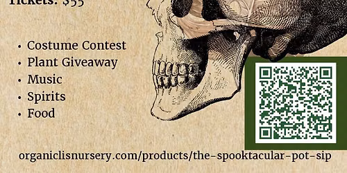 The Spooktacular Pot & Sip Event