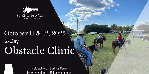 Robbie Potter Obstacle Clinic at Heron Springs Farm