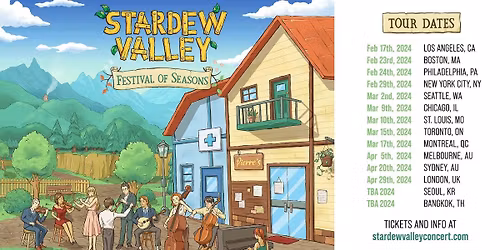 Stardew Valley: Symphony Of Seasons London Tickets