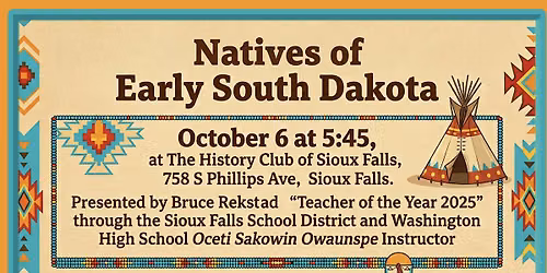 Native Residents of Early SD History