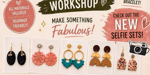 Make Something Fabulous: Polymer Clay Jewelry Workshop