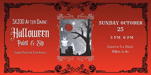 SKZOO After Dark: A Halloween Paint & Sip