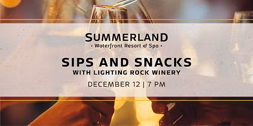 Sips and Snacks