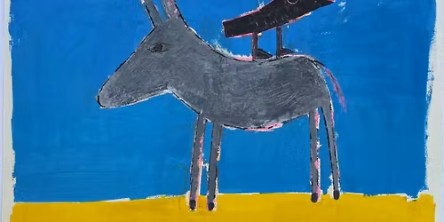 Dress a donkey to take to the beach 