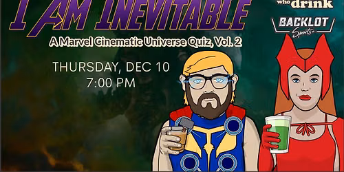 Marvel Cinematic Universe Trivia with Geeks Who Drink