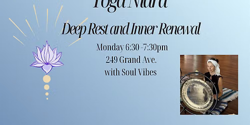 Gong Yoga Nidra - Give yourself the gift of deep rest and inner renewal.
