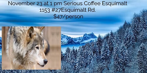 Winter Wolf in Watercolor  