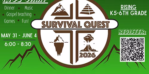 Survival Quest - CBC Kids Camp 2026