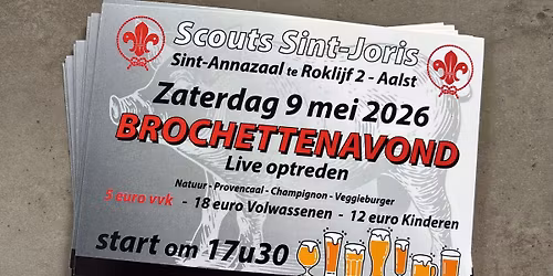 Brochettenavond\/ zware bierentent