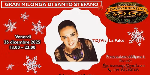 Gran Milonga di Santo Stefano