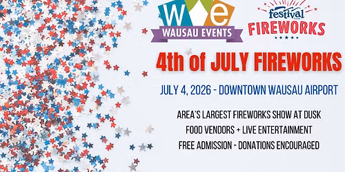4th Of July Fireworks - Wausau