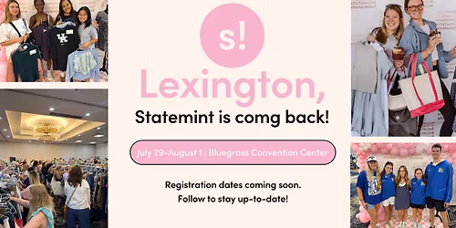 Statemint Lexington | Fall Pop-Up Consignment Shop for Men + Women