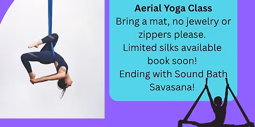Aerial Yoga with Sound Bath Savasana
