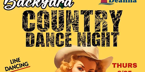 Line Dance night @ The Backyard