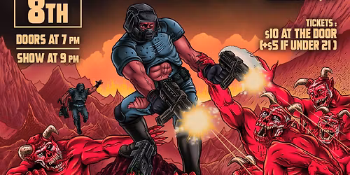 SEWER w\/ BEYOND THE PORTAL, WHISKEY HELLCHILD & LEAVING ECHOES at The Milestone on Monday 12\/8\/2025